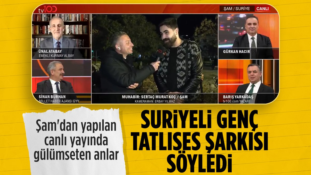 Suriyeli gençten İbrahim Tatlıses türküsü