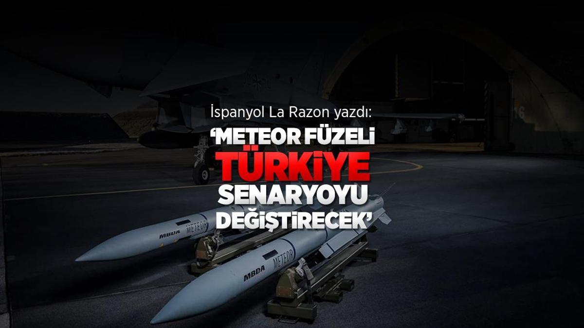 La Razon: Meteor füzeli Türk Eurofighter’ları hava muharebe senaryolarında stratejik avantaj sağlayacak