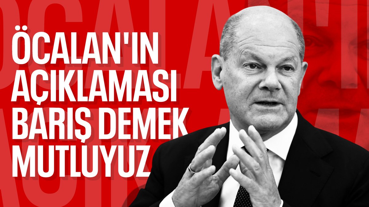 Olaf Scholz’dan Terörsüz Türkiye yorumu: Çağrı çözüme hizmet edecek