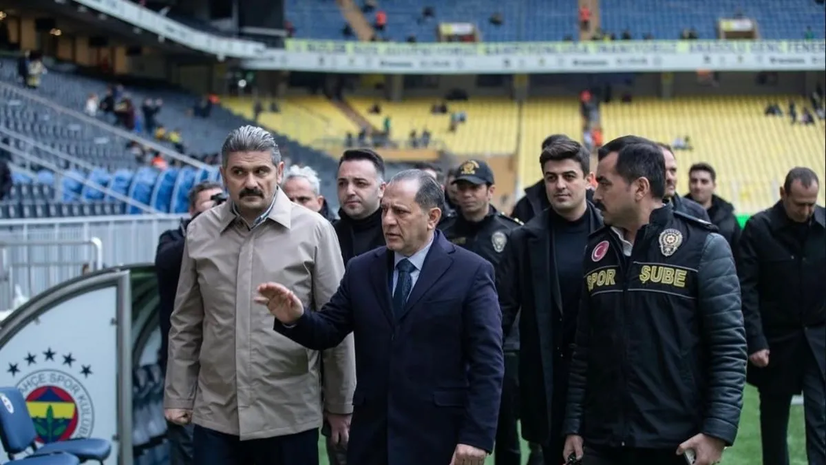 Selami Yıldız’dan çifte mesai! İki maçta da tedbirleri denetledi